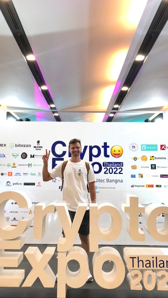 Иван Бочнев на Crypto Expo Thailand